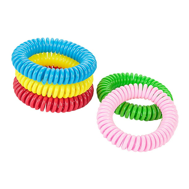 10 PCS Anti Mosquito Insect Repellent Wrist Hair Band Bracelet Camping Outdoor